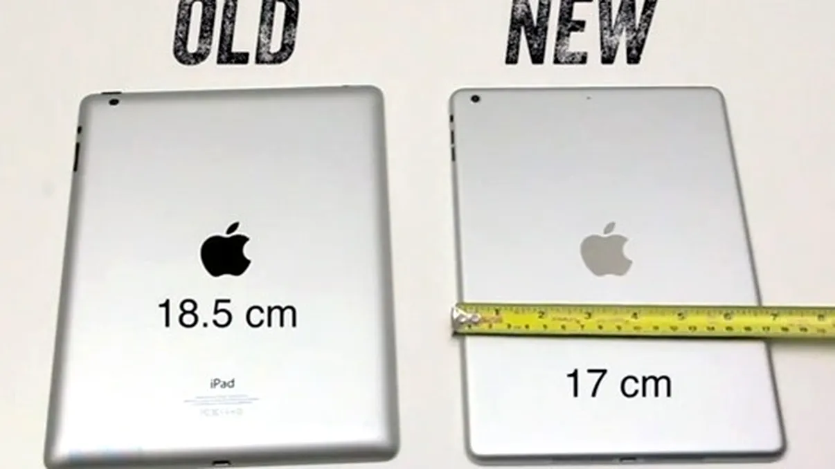 O comparatie intre iPad 4 si nelansatul iPad 5 [VIDEO]