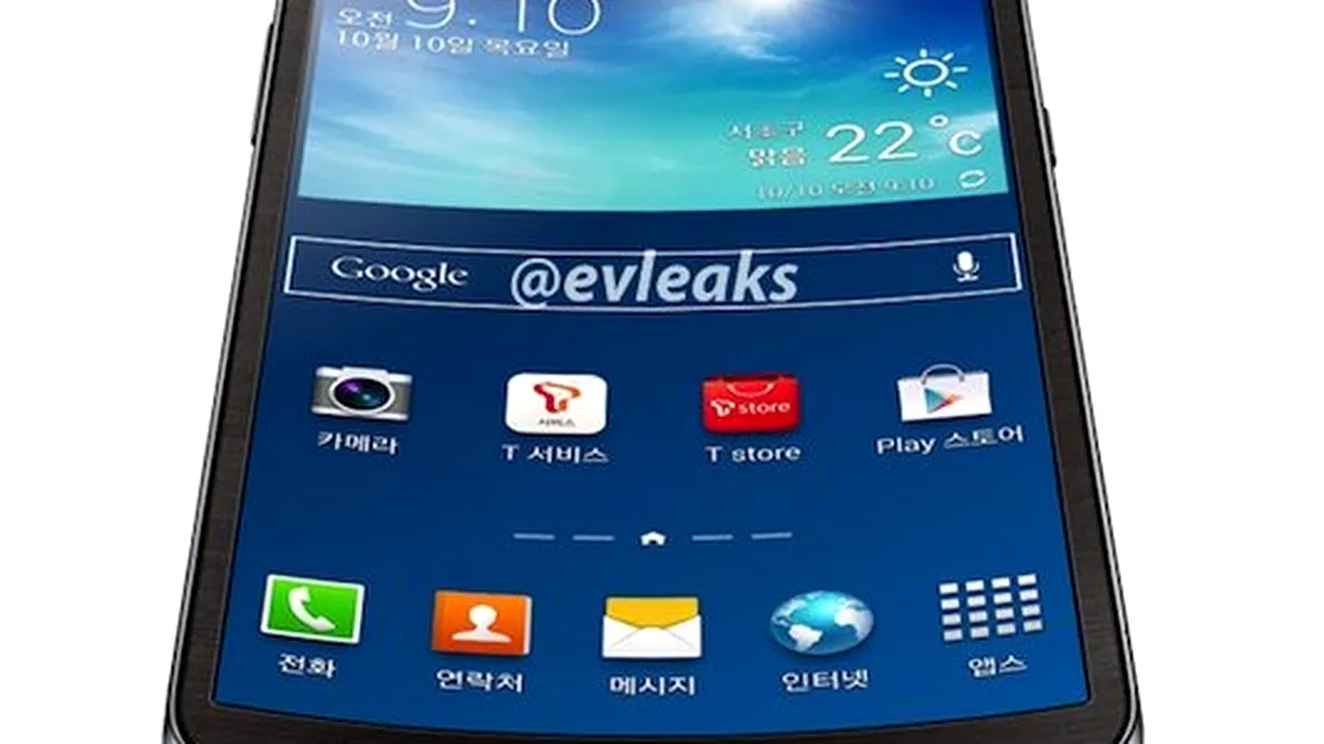 Samsung Galaxy Round - primul smartphone cu display flexibil e aproape gata
