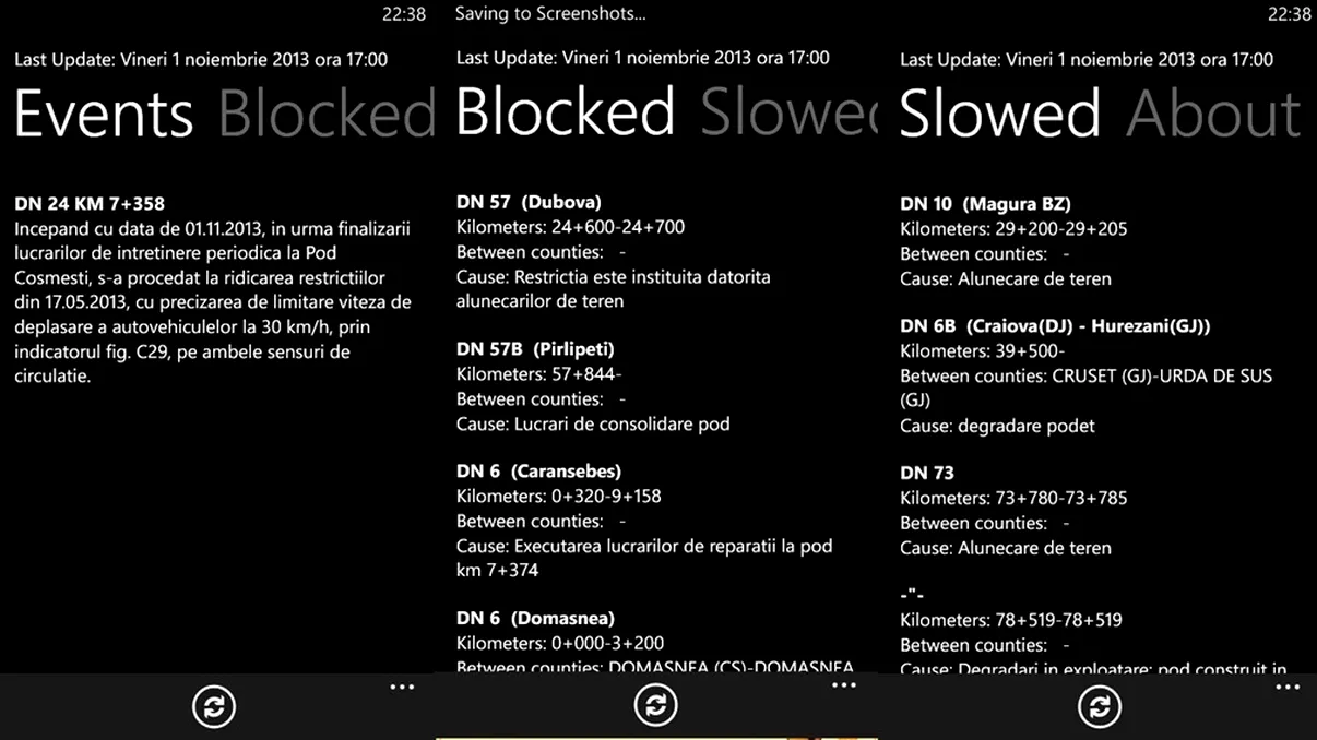 Romanian Roads va arata unde sunt probleme in trafic pe WP8