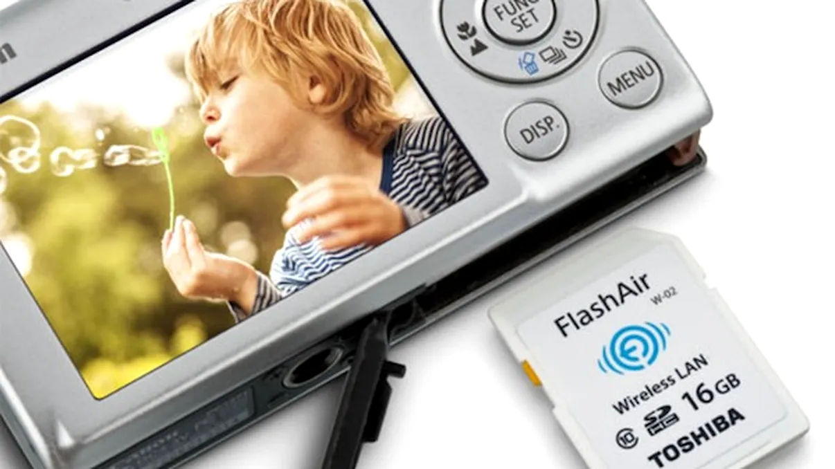 FlashAir 2 este un nou gadget Toshiba pentru transfer wireless de conţinut
