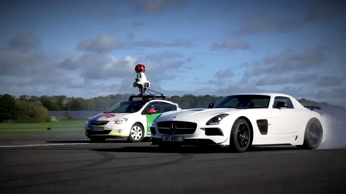 Google Street View intră în cursă cu The Stig