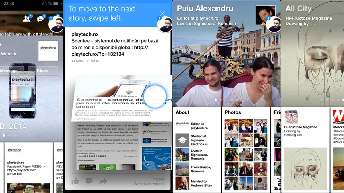 Deşi oficial nu e disponibilă, puteţi experimenta Paper în afara SUA