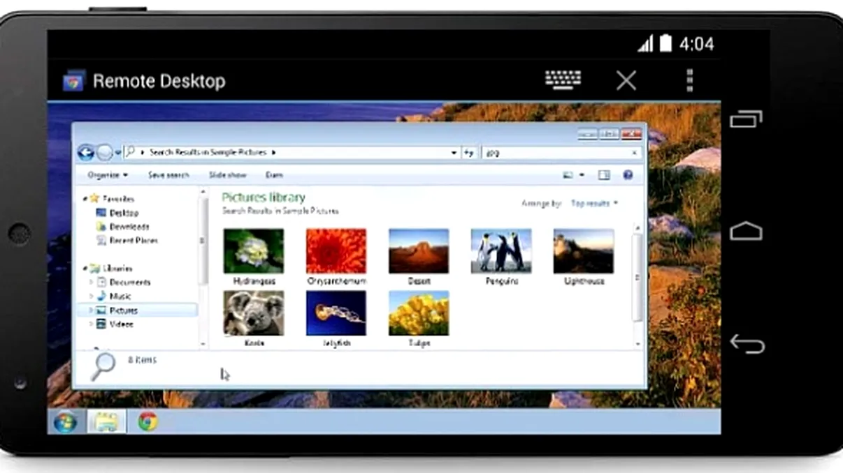 Chrome Remote Desktop, disponibil acum în Google Play
