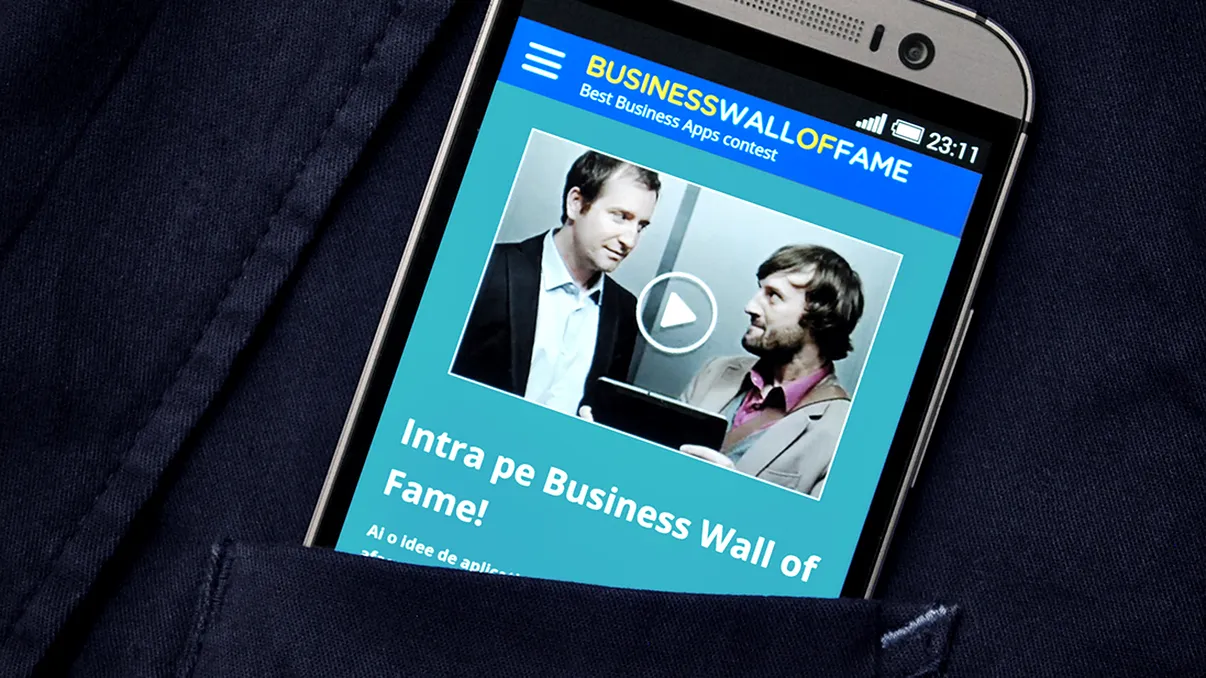 Business Wall Of Fame, o competiție tentantă pentru dezvoltatorii de aplicații