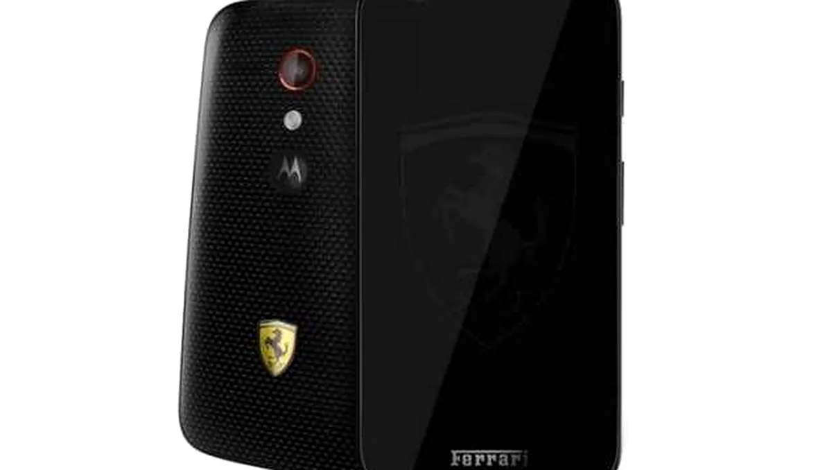 Moto G Ferrari Edition - un telefon pentru fanii maşinilor de viteză