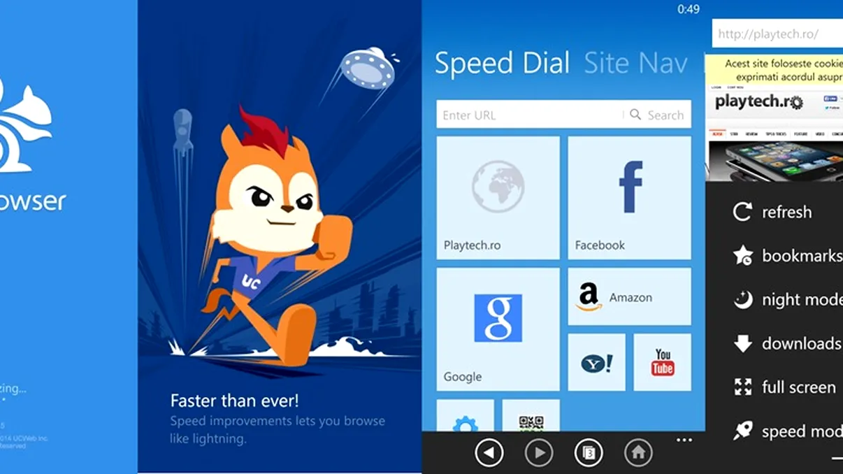 Noul UC Browser este singurul de care ai nevoie pe Windows Phone