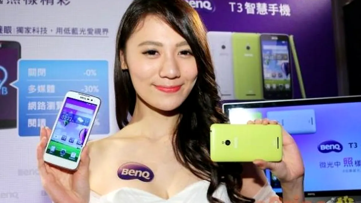 BenQ dezvăluie două modele de smartphone-uri cu Android