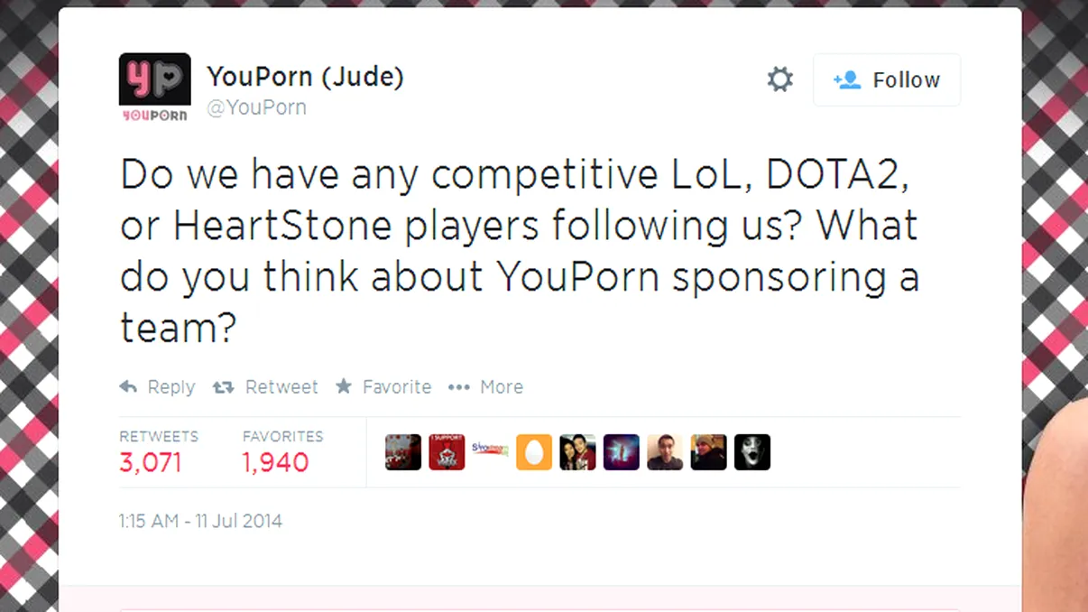 YouPorn ar putea sponsoriza o echipă de Dota 2, LoL sau Hearthstone
