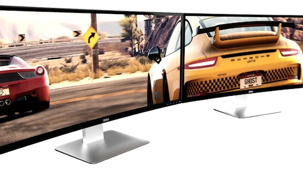 Dell lansează monitoarele curbate care te fac un gamer mai bun
