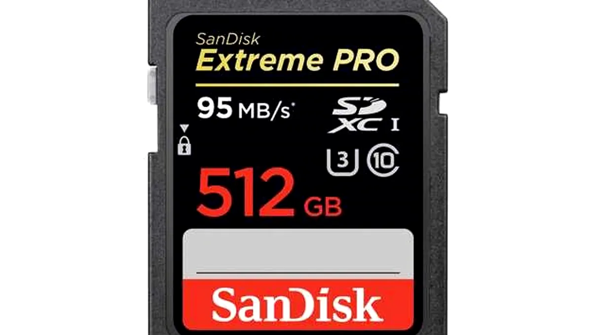 Primul card SD de 512GB te scapă de problemele cu spaţiu