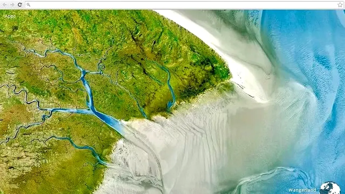 O extensie de Chrome vă oferă imagini din satelit în fiecare tab nou