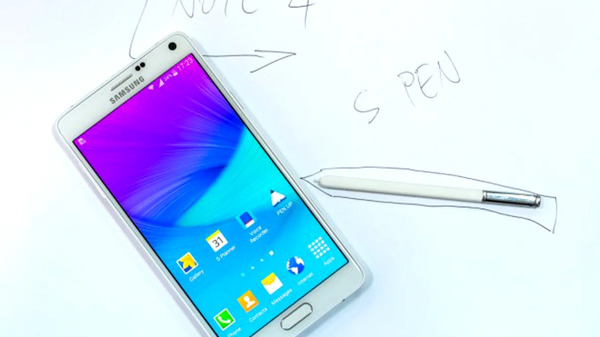 Samsung Galaxy Note 4 - Creatorii phabletului tocmai l-au făcut pe cel mai bun [REVIEW]