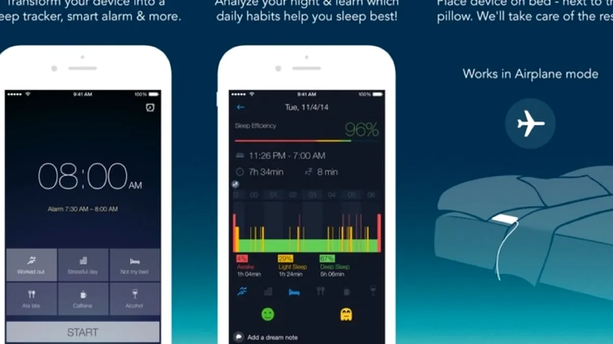 Aplicația Runtastic care vă ajută să dormiţi mai bine [VIDEO]