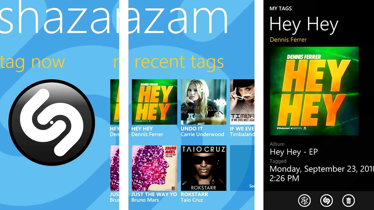 Shazam devine mult mai util pe Windows Phone