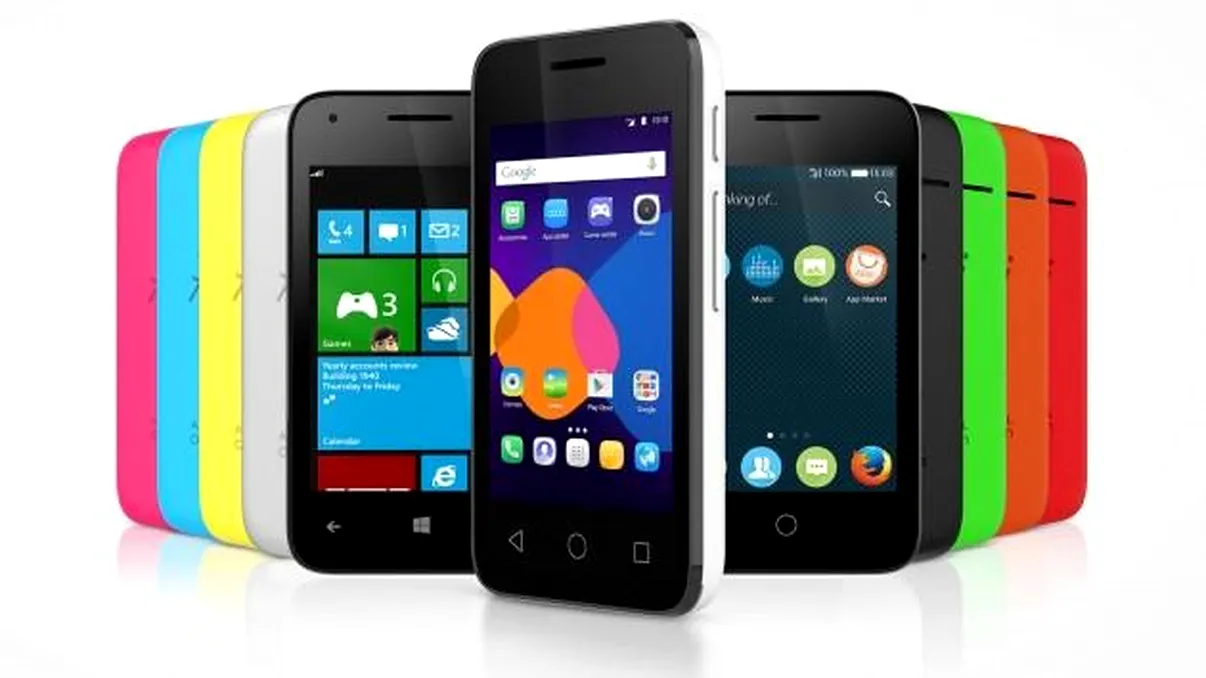 CES 2015 - Alcatel Pixi 3 ar putea fi primul telefon ce va rula Android, Windows Phone şi Firefox OS