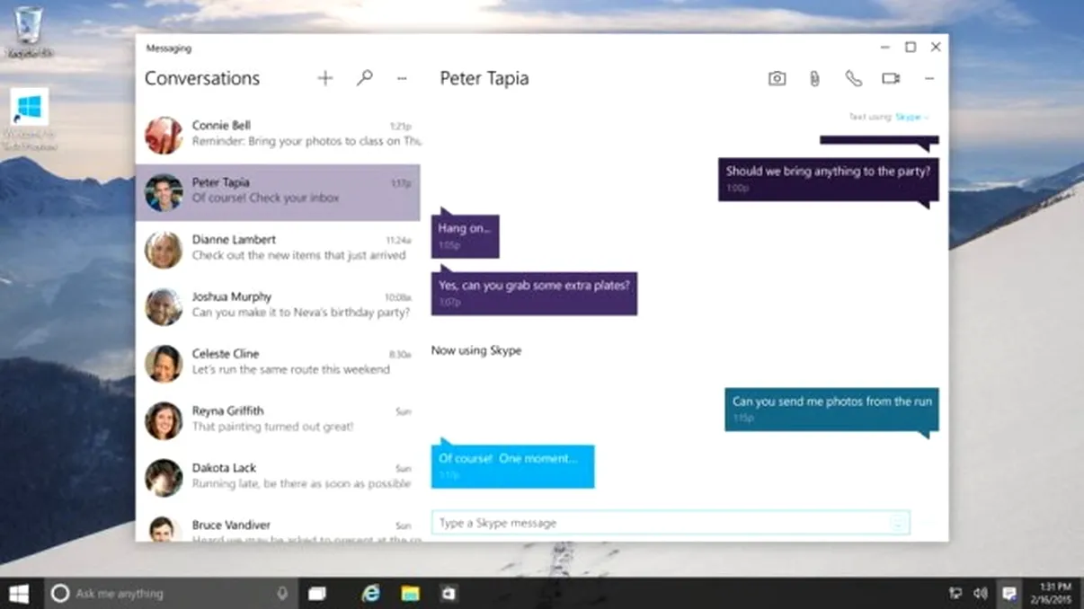 Skype va fi preinstalat pe Windows 10