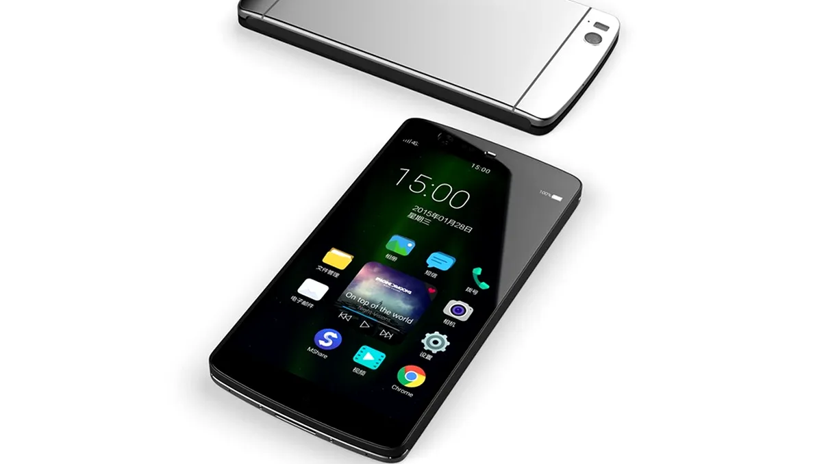 A apărut primul telefon fără butoane fizice -  Manta 7x