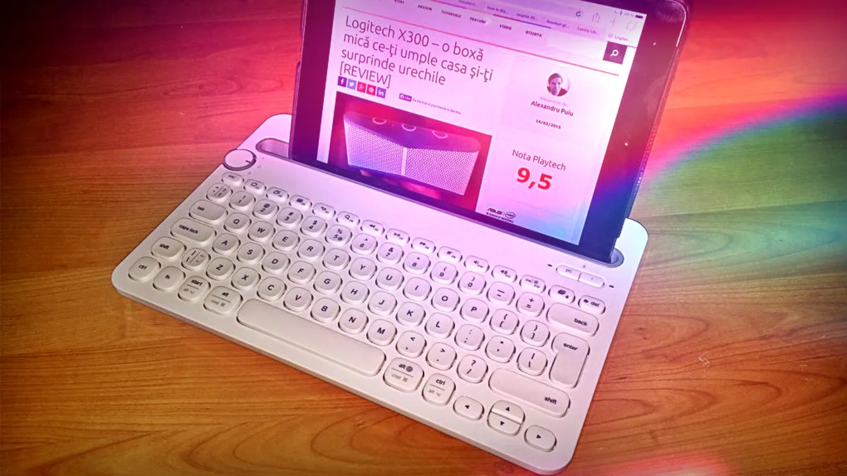 Playtest - Logitech K480: O tastatură multifuncţională bună la toate