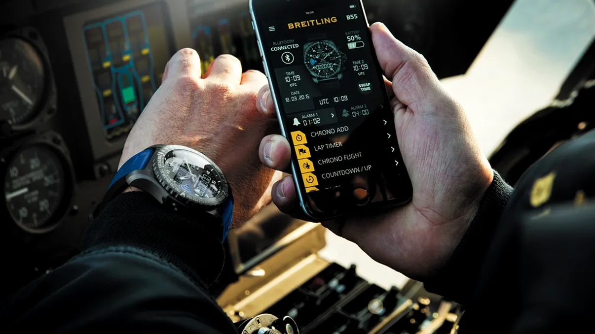Breitling B55 Connected -  un smartwatch mai puţin inteligent decât v-aţi aştepta