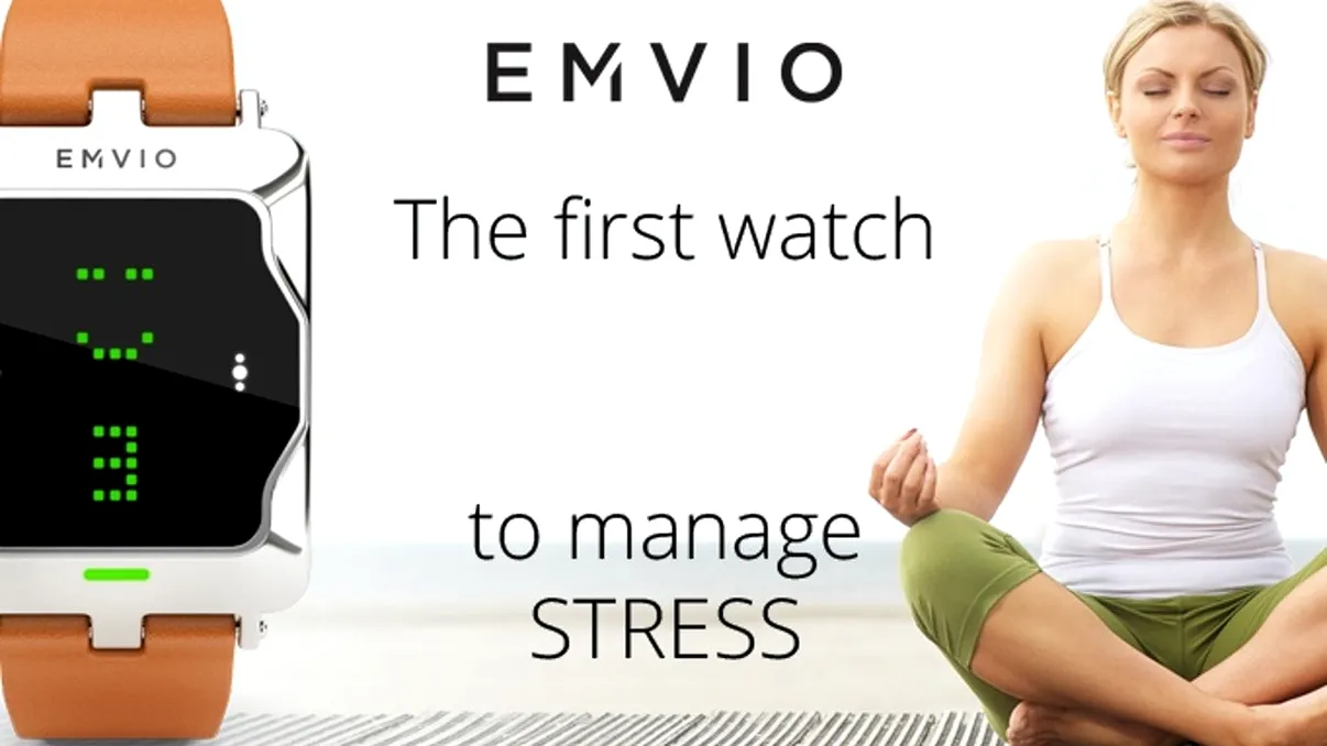 Emvio este primul smartwatch care îţi măsoară nivelul de stres [VIDEO]