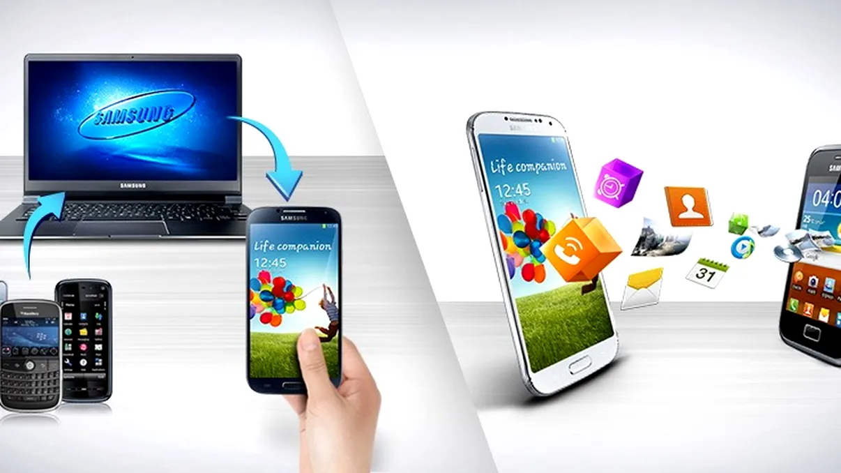 Cum transferaţi pe Galaxy S6 toate datele de pe alt telefon