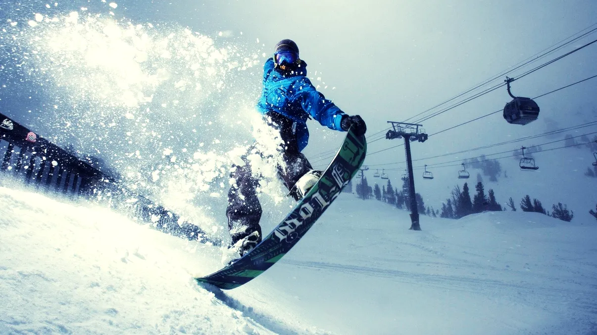 Snowboardul cu reacție este visul oricărui amator de senzații tari [VIDEO]