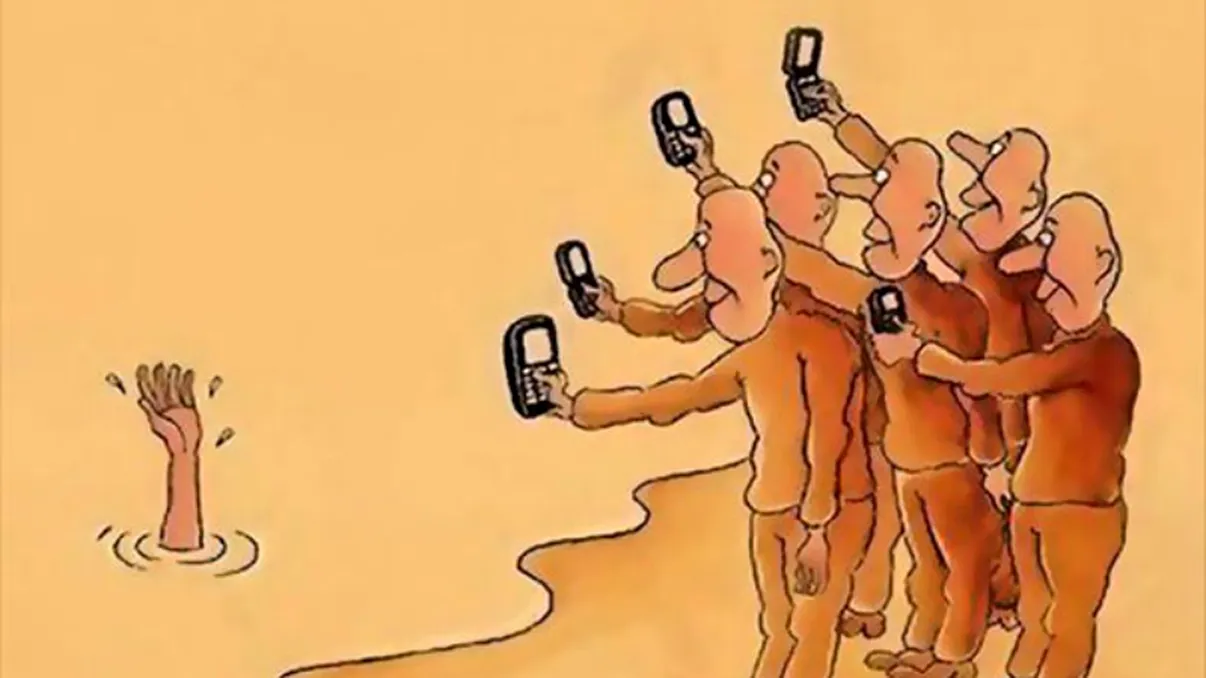 Smartphone-urile ne ocupă tot timpul: Imaginile care te vor pune pe gânduri