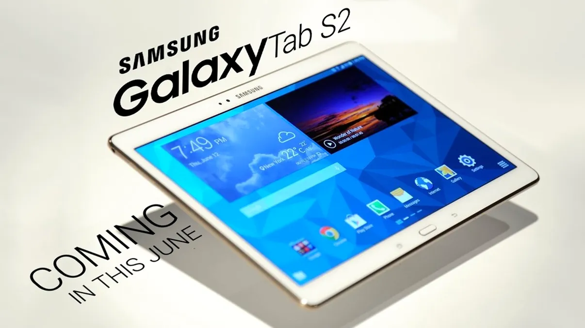 Primele imagini cu Samsung Galaxy Tab S2, poate cea mai subţire tabletă a anului