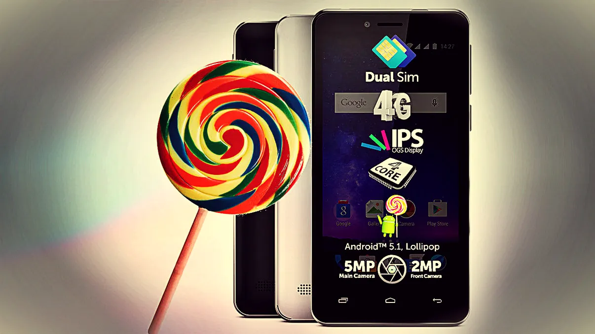 Allview A5 Quad Plus este cel mai ieftin telefon cu Android 5.1 Lollipop preinstalat