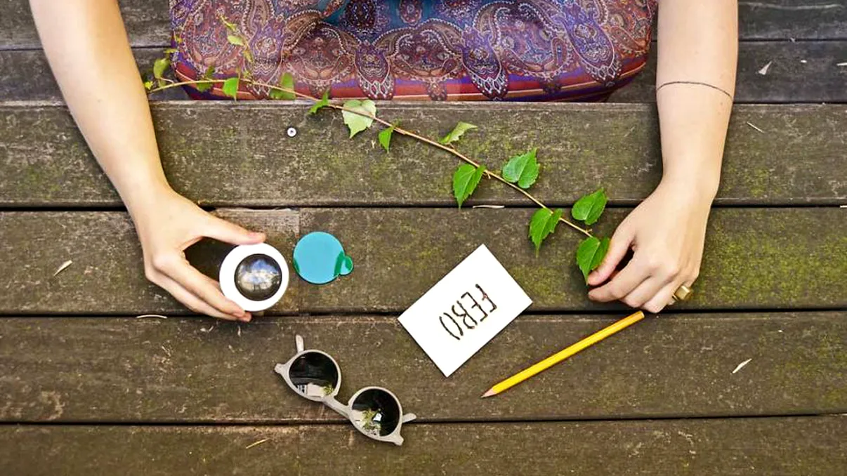 Lentila care te ajută să desenezi cu lumina Soarelui
