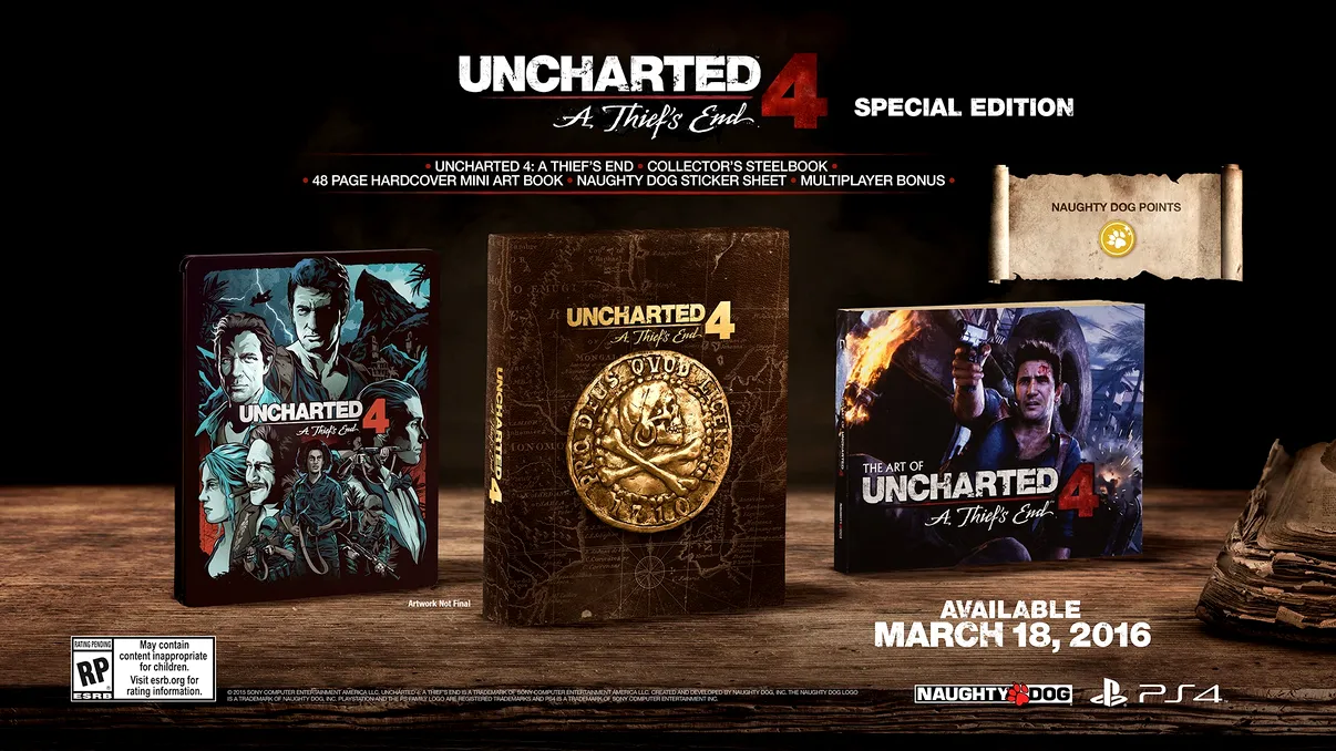 Uncharted 4 primeşte o dată oficială de lansare pe PS4