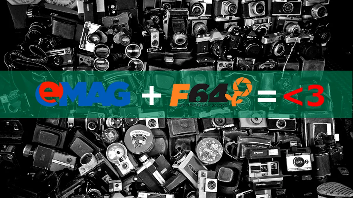Fotografia are o nouă casă: produsele F64, disponibile și pe site-ul eMAG