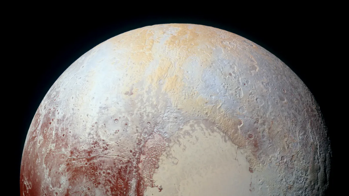 Pluto arată spectaculos în aceste imagini de la NASA [FOTO]