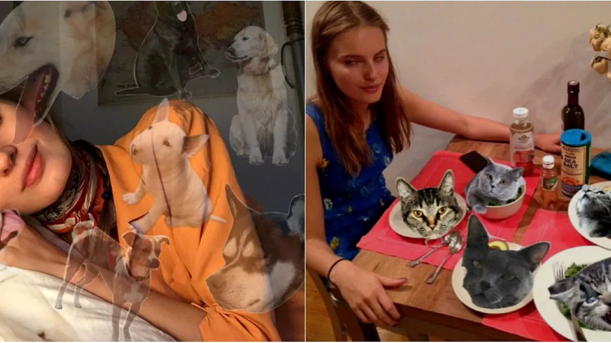 Modelul care ironizează fotografiile strălucitoare de pe Instagram