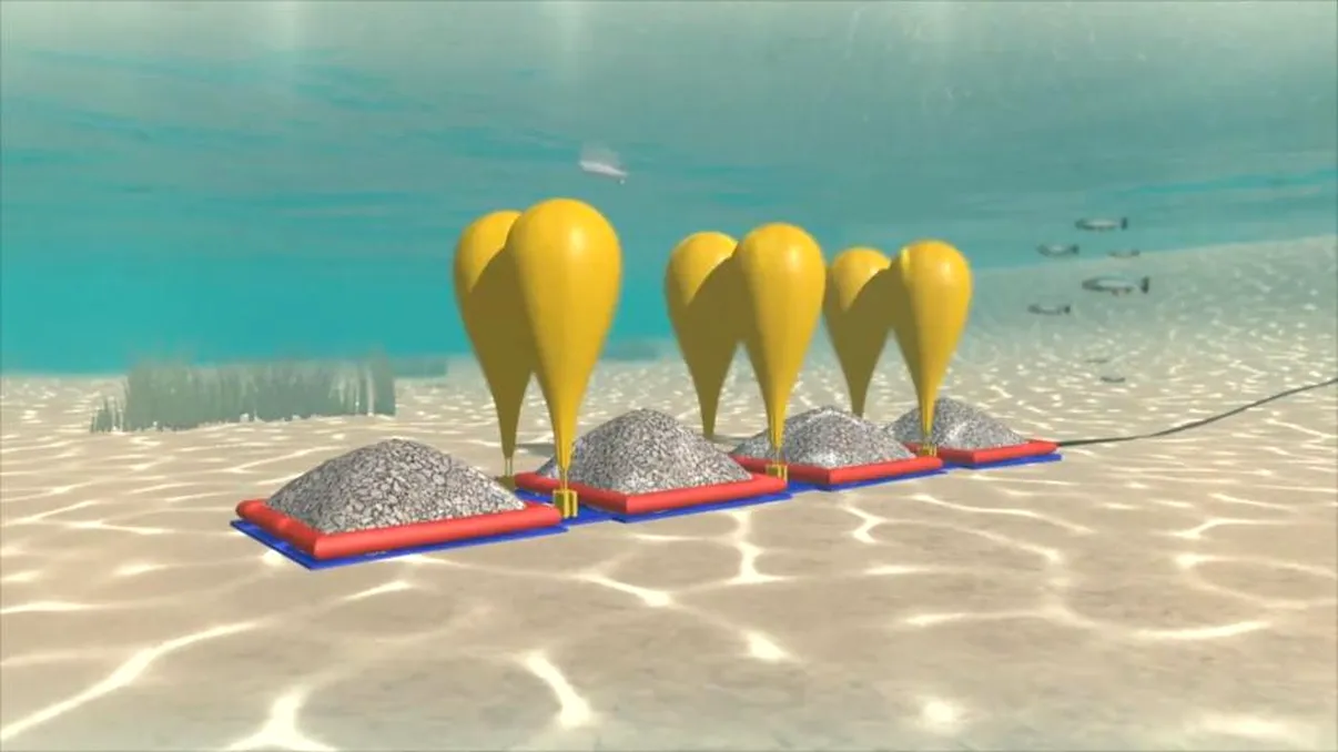 Baloanele subacvatice ar putea fi soluția pentru criza de energie