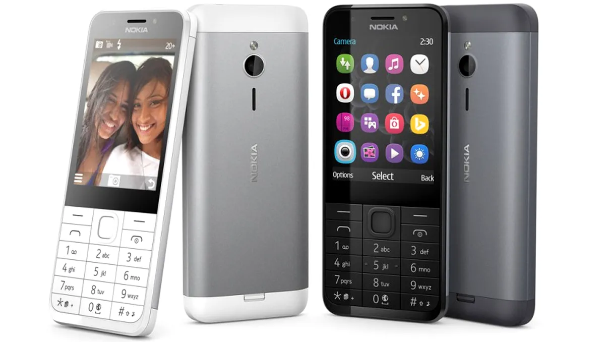 Nokia 230 este cel mai nou feature phone produs de Microsoft