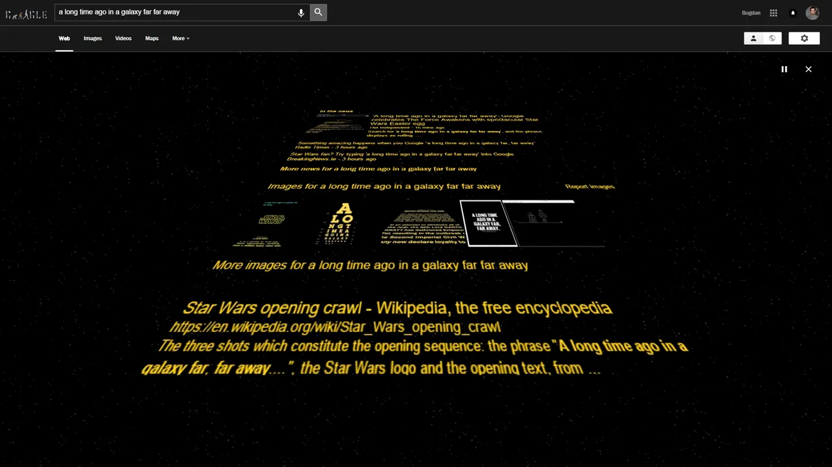 Google are o surpriză plăcută pentru fanii Star Wars