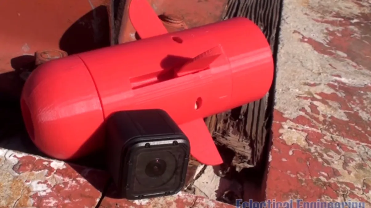 Cum ar fi să tragi cu tunul o cameră GoPro Hero