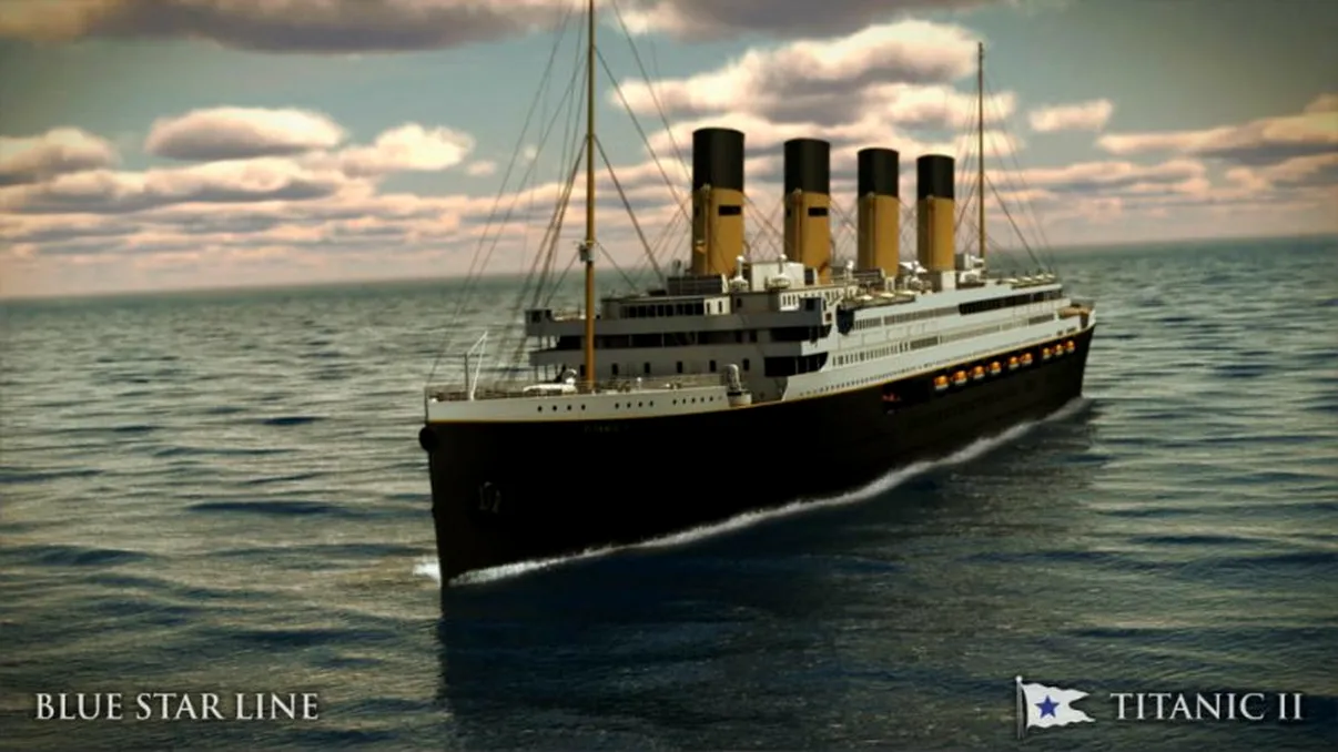 Titanic 2 se va lansa pe apă în 2018 și va sta departe de Oceanul Atlantic