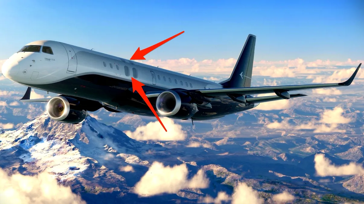 Acest avion luxos cu ferestre mari te va face să iubești călătoriile și mai mult