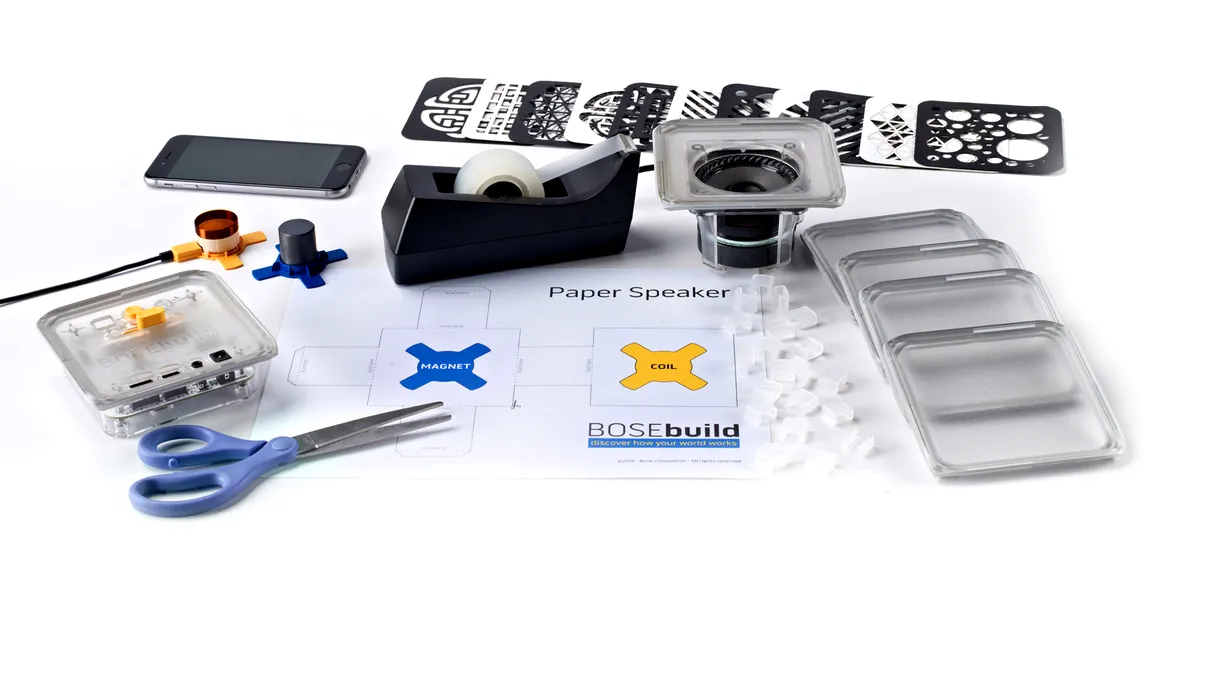 BOSEbuild învață copii să-și facă propriile boxe cu Bluetooth