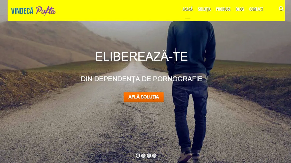 Acest site românesc spune că te vindecă de dependența de pornografie, dar plătești mai mult decât pe site-urile XXX