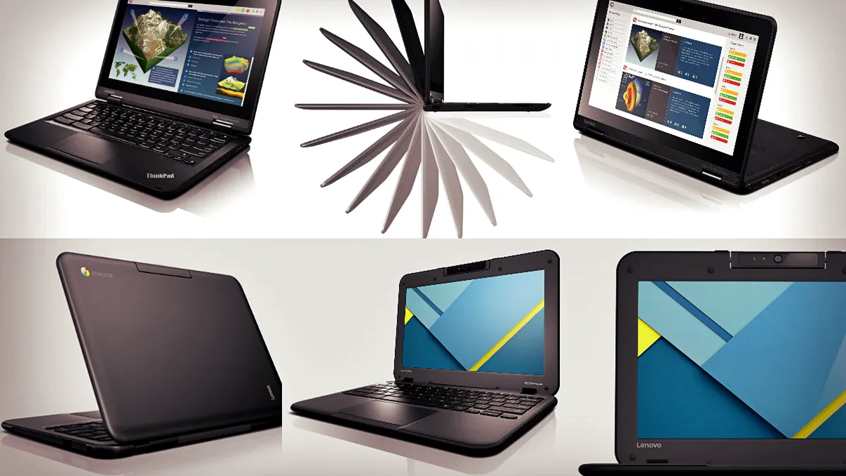 Portabilitate la preț mic: Lenovo lansează două Chromebook-uri pe piața din România
