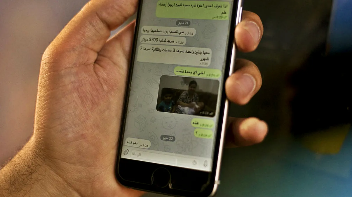 ISIS folosește aplicații de mesagerie obișnuite pentru traficul de sclavi sexuali