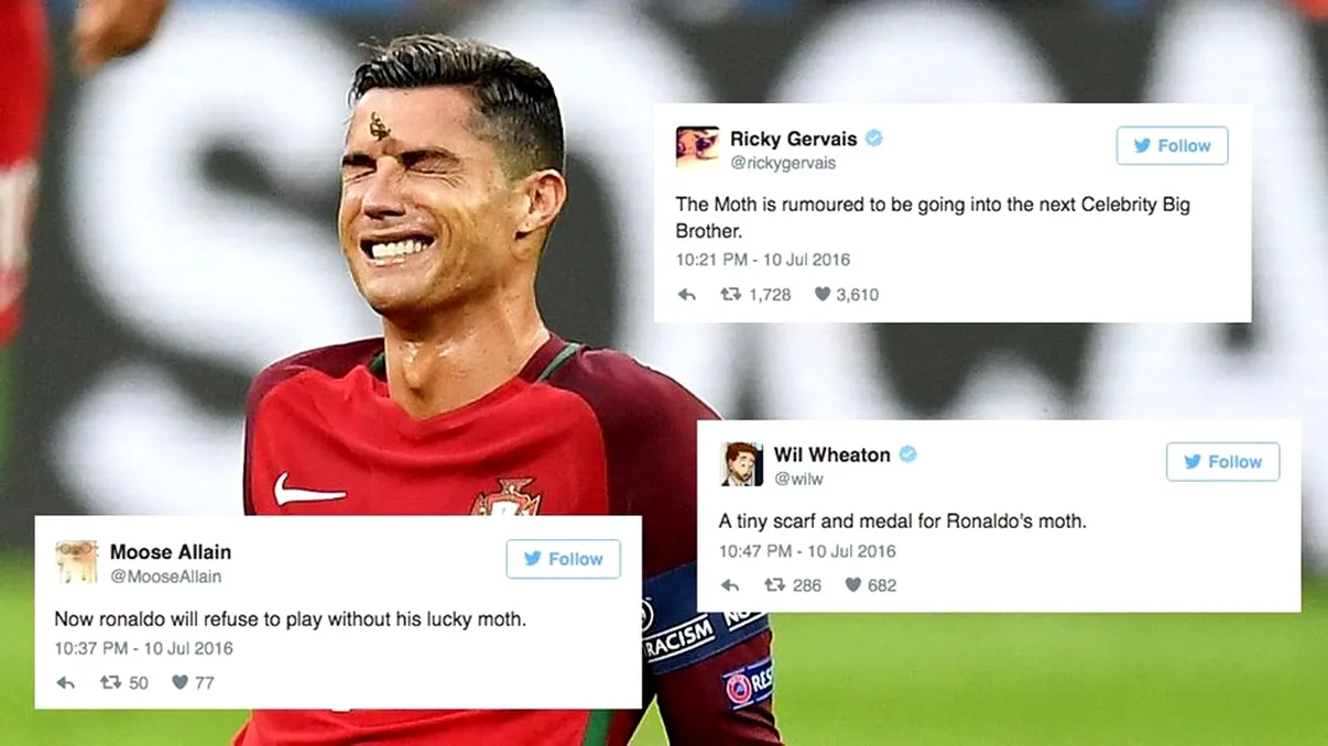 Finala Euro 2016: Cum a reacționat internetul la victoria Portugaliei