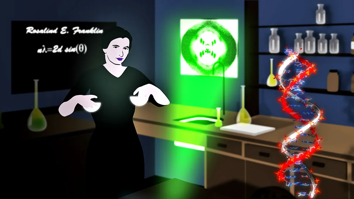 Rosalind Franklin, femeia care a descoperit structura ADN-ului