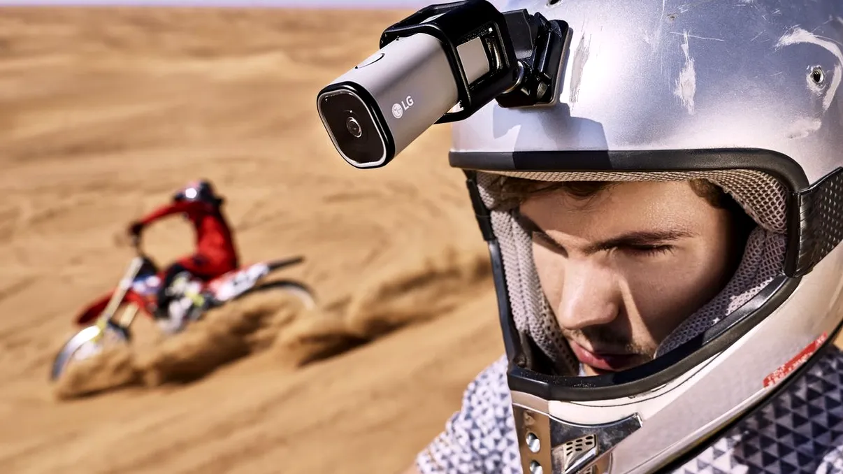 LG Action Cam LTE îți pune clipurile de acțiune online în timp real