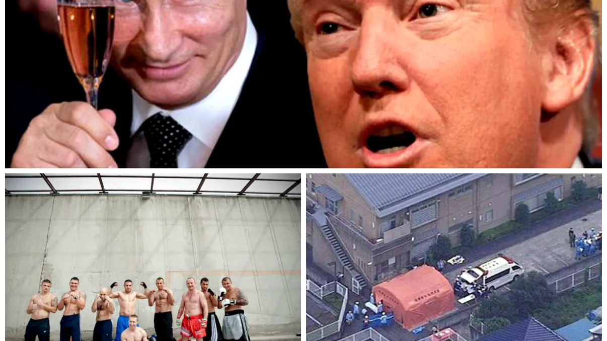 Revista presei: mafioții români care au terorizat Italia; masacru în Japonia; legăturile lui Trump cu Rusia