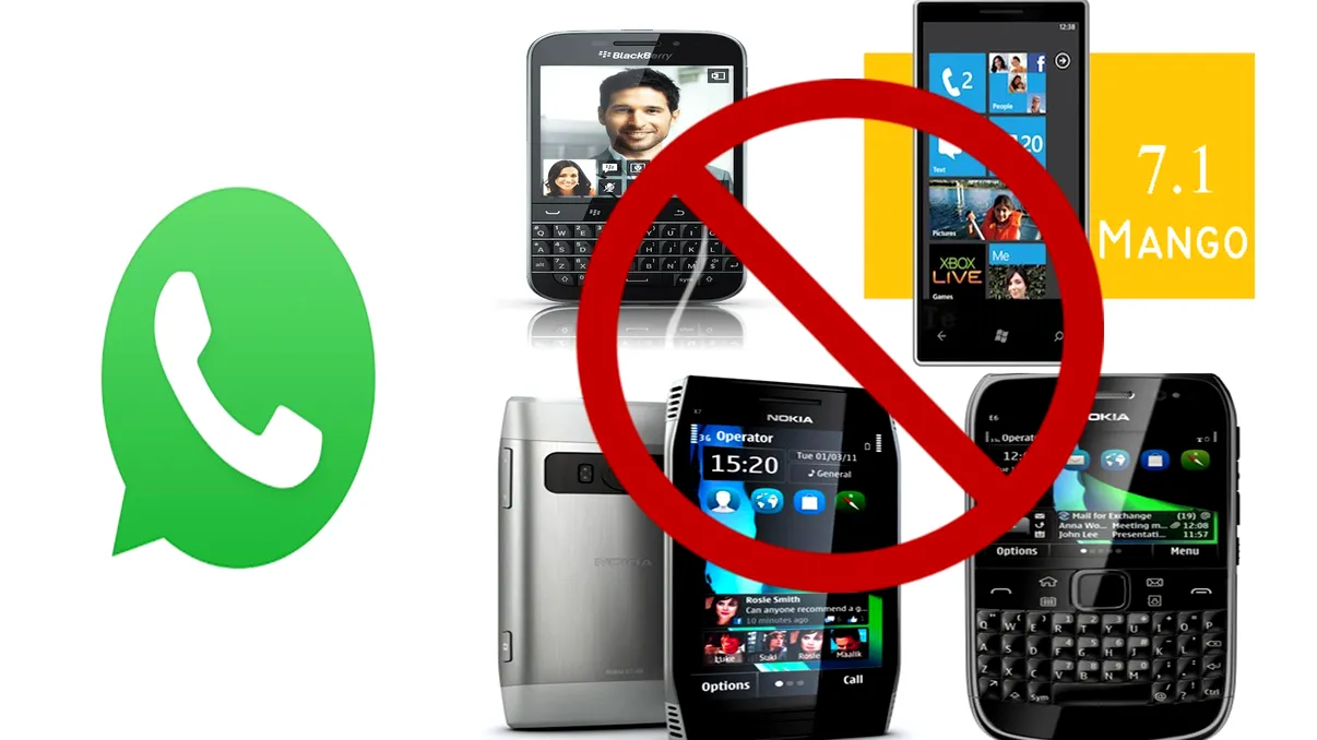 Utilizatorii de Symbian rămân fără WhatsApp