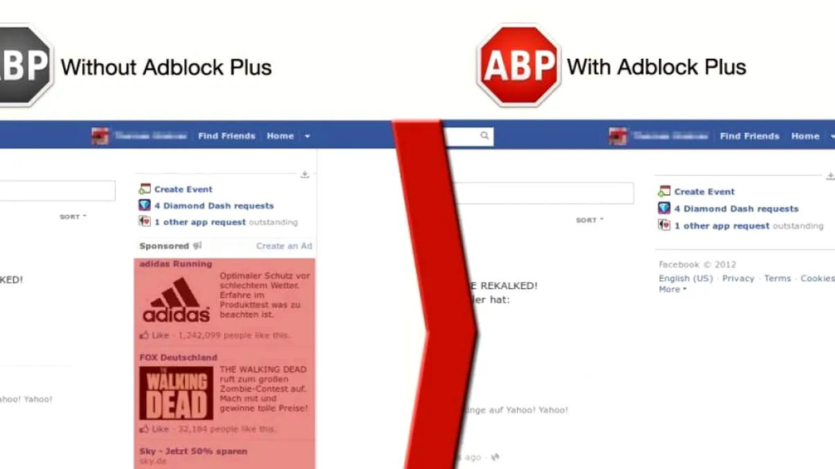 Facebook ”desființată” de către creatorii Adblock Plus pentru măsurile pro-reclame